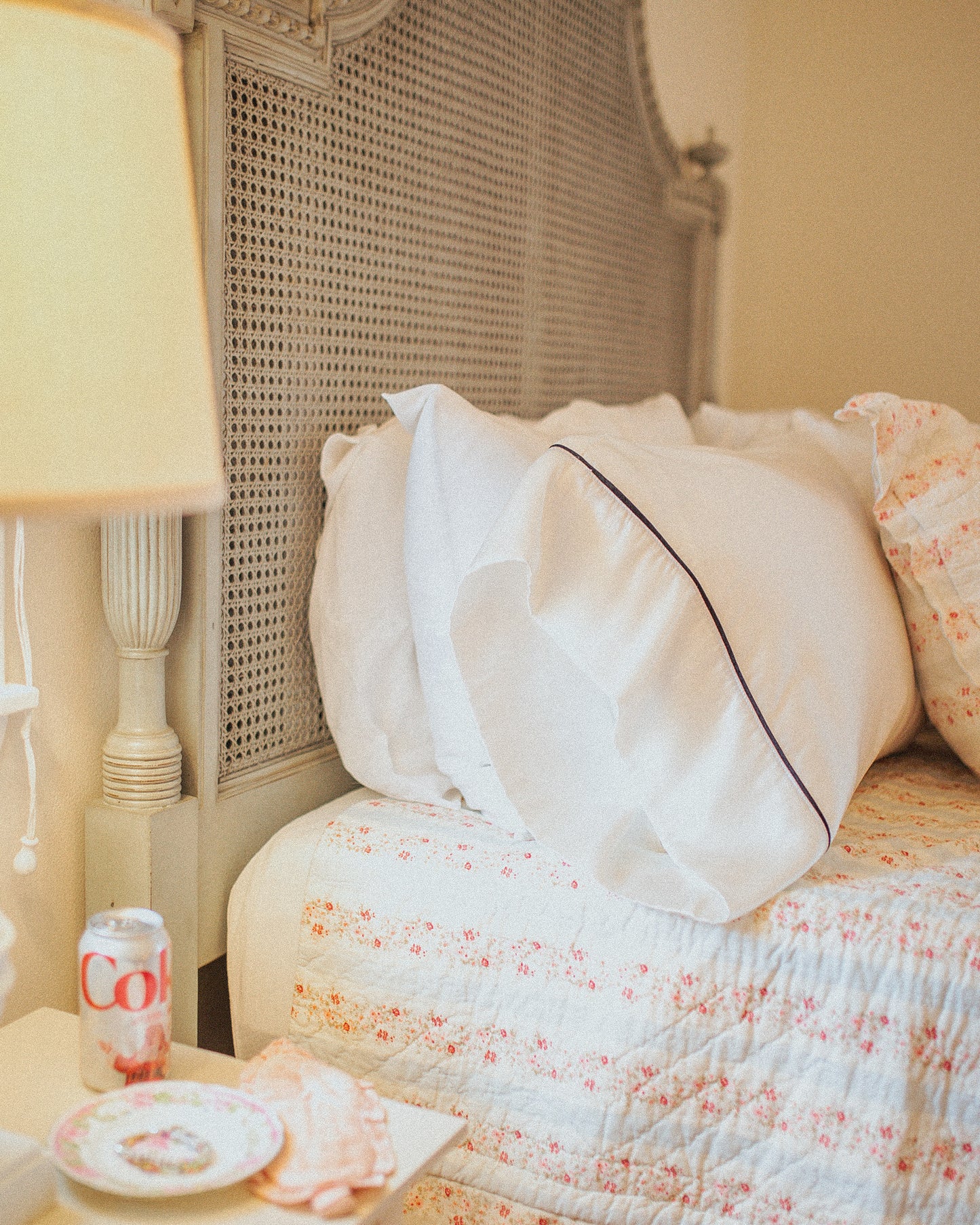 Classic Satin Pillowcase in Ivory