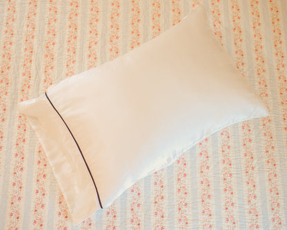 Classic Satin Pillowcase in Ivory