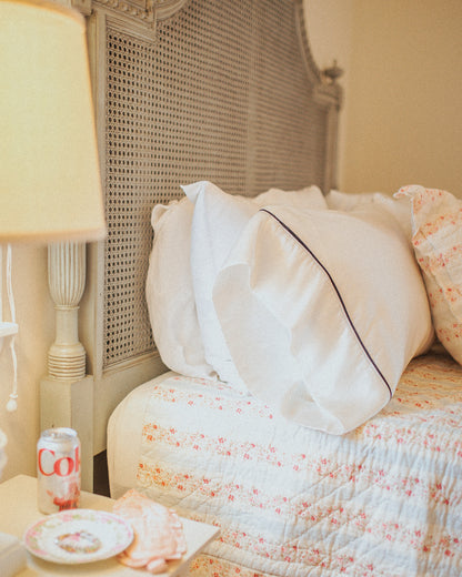 Classic Satin Pillowcase in Ivory